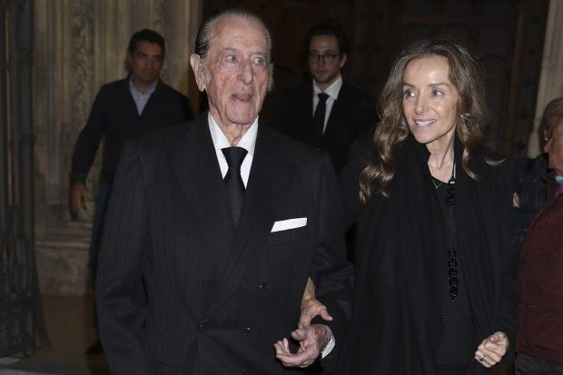 Miriam Ungría con Bernardo de Ungría / Gtres