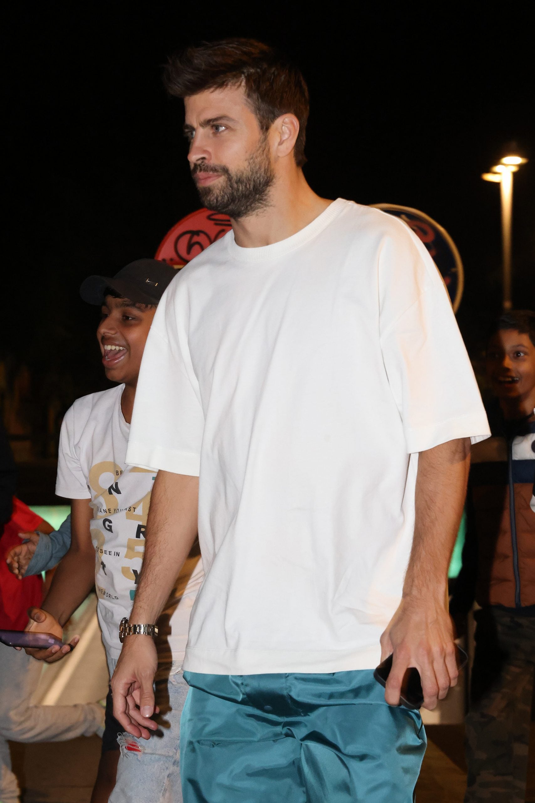 Gerard Piqu&eacute; llegando al evento de Kosmos / Gtres