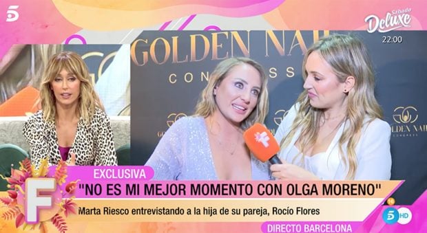 Rocío Flores y Marta Riesco en 'Fiesta' / Telecinco