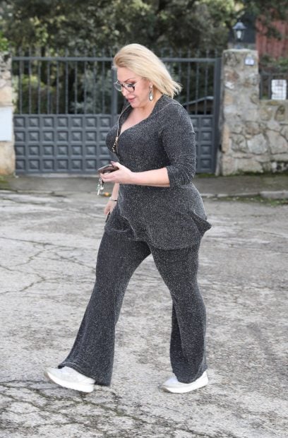 Raquel Mosquera paseando por Madrid / Gtres