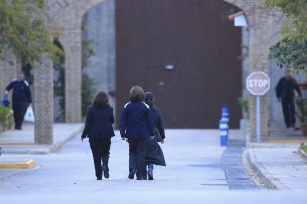 Isabel Pantoja durante su ingreso en prisi&oacute;n / Gtres