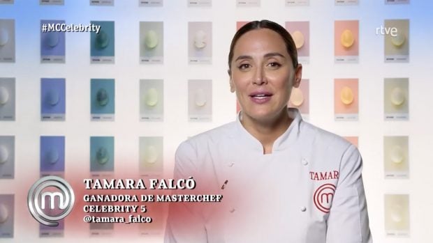 Tamara Falc&oacute; en 'MasterChef Celebrity' / Televisi&oacute;n Espa&ntilde;ola