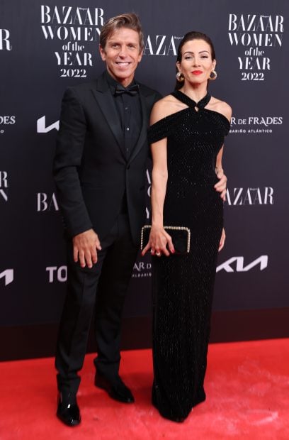 Manuel Díaz 'El Cordobés' y Virginia Troconis en un photocall / Gtres