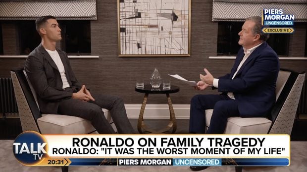 Cristiano Ronaldo en una entrevista / Piers Morgan: Uncensored