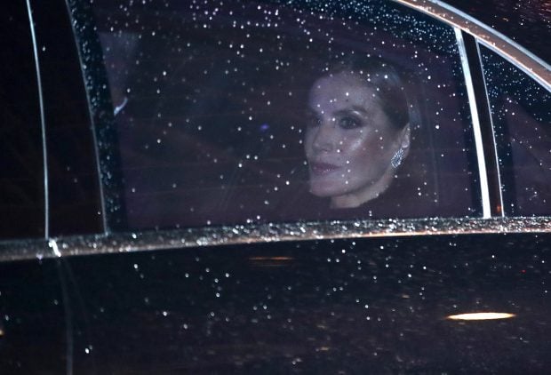 La Reina Letizia en la cena de gala de Croacia / Gtres