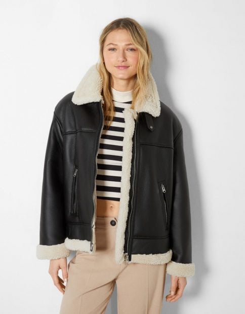 Cazadora Bershka