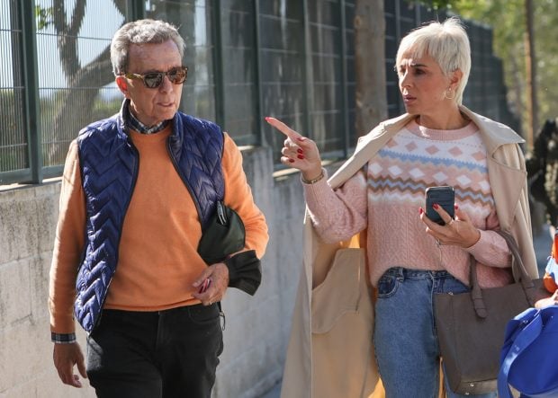 Ana María Aldón y Ortega Cano paseando / Gtres