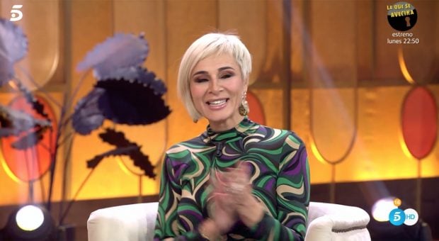 Ana María Aldón sonriendo en 'Fiesta' / Telecinco