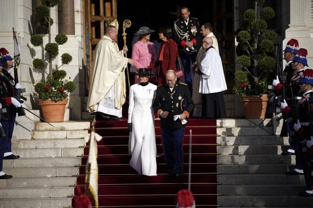 Charlene y Alberto de M&oacute;naco en el D&iacute;a Nacional de M&oacute;naco / Gtres