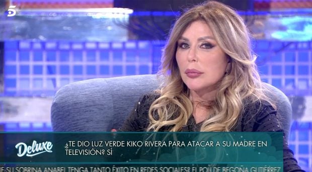 Begoña Gutiérrez en el 'Deluxe' / Telecinco