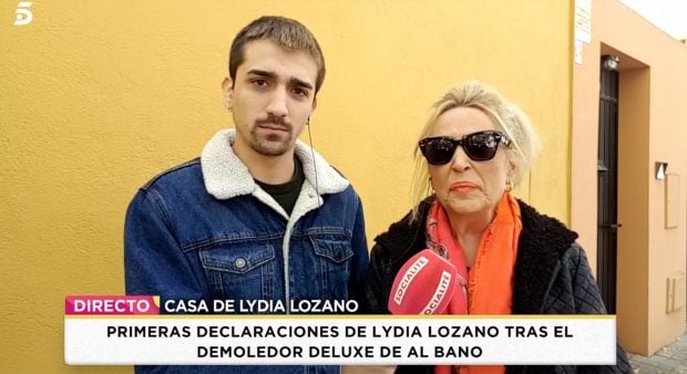 Lydia Lozano derrumbada en 'Socialité' / Telecinco