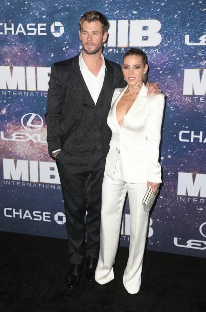 Chris Hemsworth y Elsa Pataky posando / Gtres