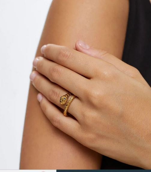 Este anillo de serpiente arrasa en todas las tiendas: no lo dejes pasar, Parfois lo tiene en acero inoxidable