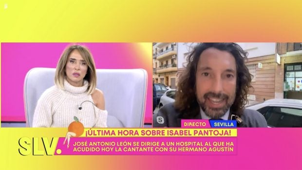 José Antonio León en 'Sálvame' / Telecinco