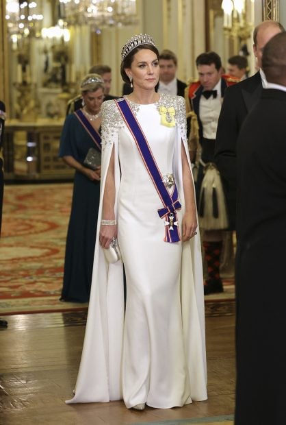 Catalina Middleton en una cena de Estado / Gtres