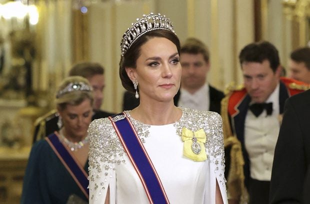 Catalina Middleton en una cena de Estado / Gtres