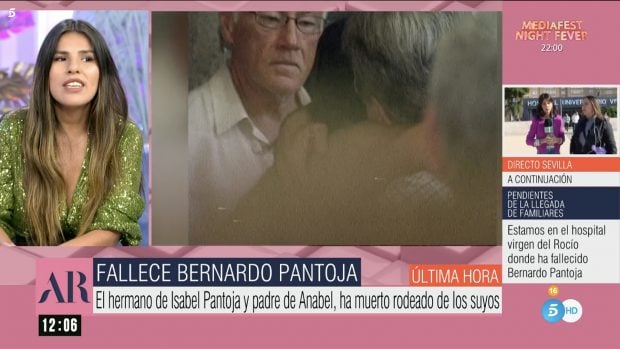 Isa Pantoja en 'El Programa de Ana Rosa' / Telecinco
