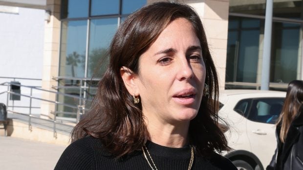 Anabel Pantoja en el entierro de su padre / Gtres