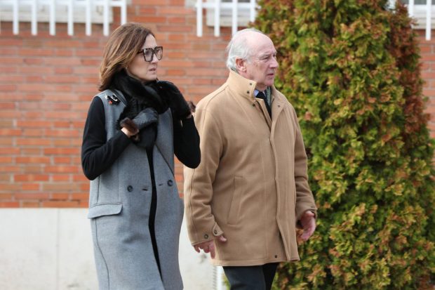 Rodrigo Rato en el funeral de su hermana / Gtres