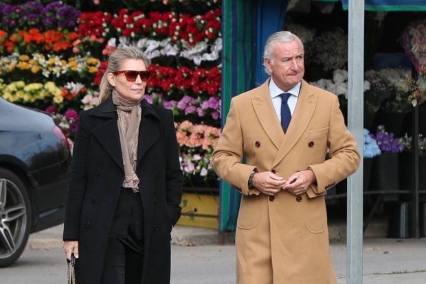 Patricia Rato y Javier Moro en el funeral de Mar&iacute;a &Aacute;ngeles / Gtres