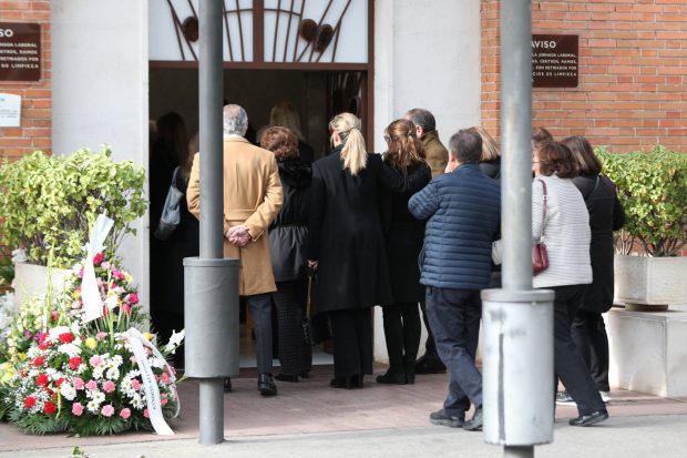 Familiares y amigos en el funeral de Mar&iacute;a &Aacute;ngeles Rato / Gtres