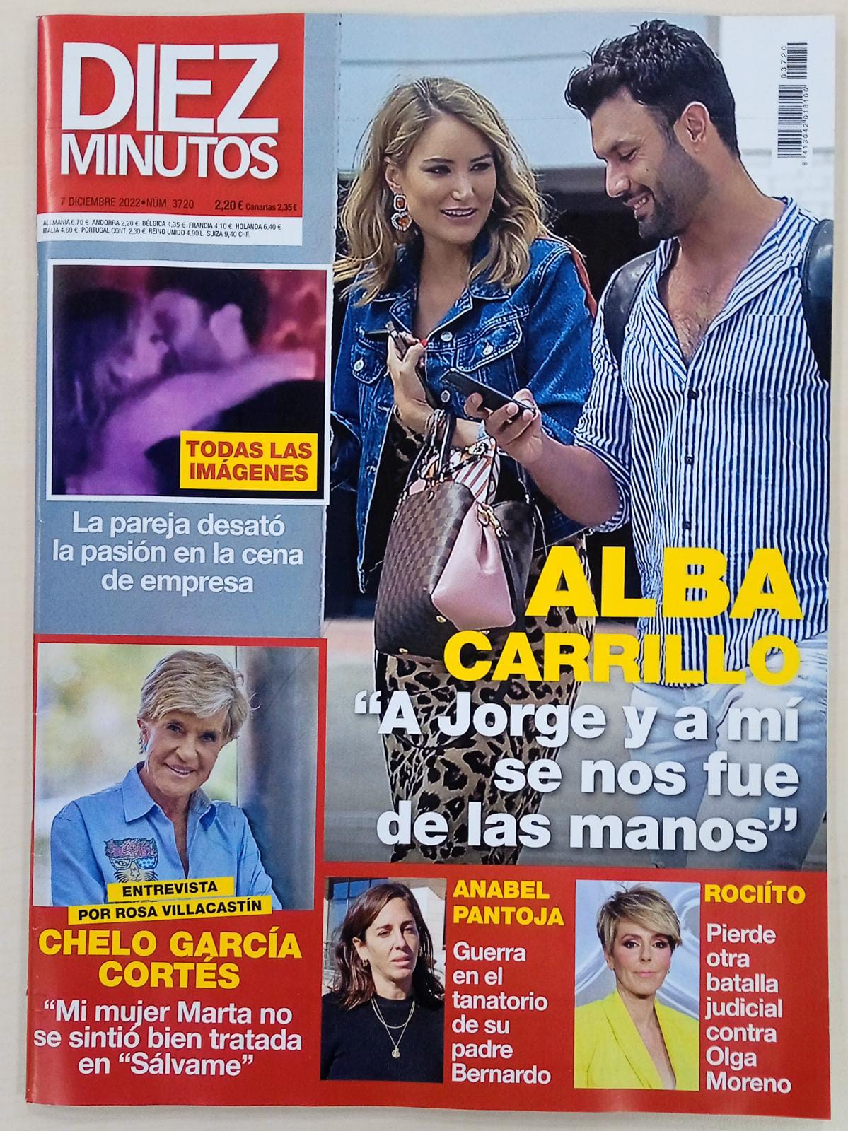 Portada de Diez Minutos del 30 de noviembre