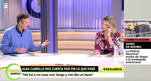 Alba Carrillo en 'Ya es mediod&iacute;a' / Telecinco