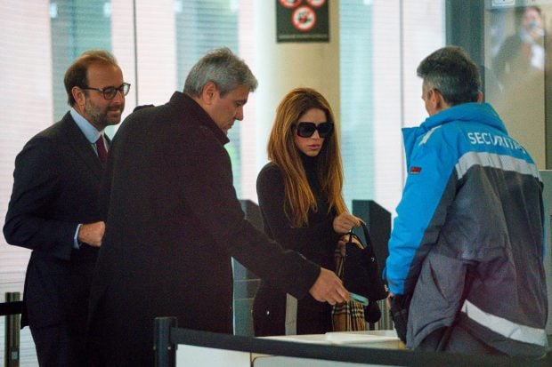 Shakira, llegando al juicio / Gtres