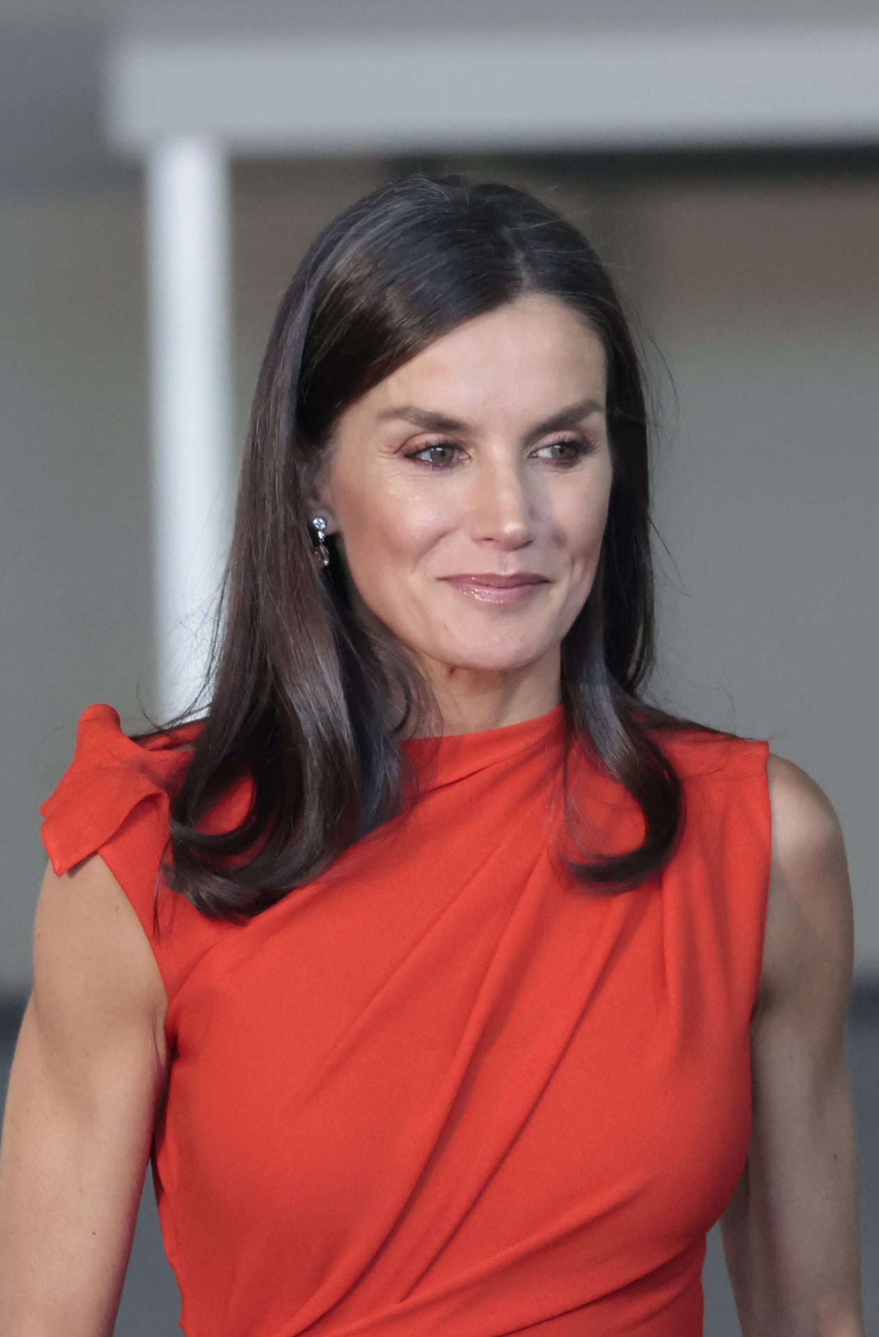 Do&ntilde;a Letizia durante la entrega de medallas de oro al m&eacute;rito en las bellas artes 2021 / Gtres 