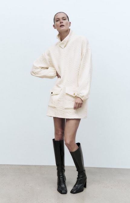 El vestido acolchado de Zara que est&aacute; arrasando y casi est&aacute; agotado