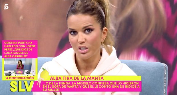 Marta L&oacute;pez en 'S&aacute;lvame' / Telecinco