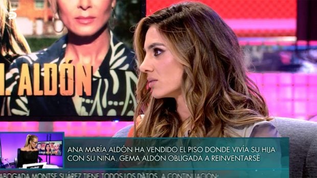 Gema Ald&oacute;n en el 'Deluxe' / Telecinco