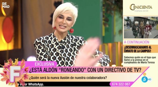 Ana Mar&iacute;a Ald&oacute;n en 'Fiesta' / Telecinco