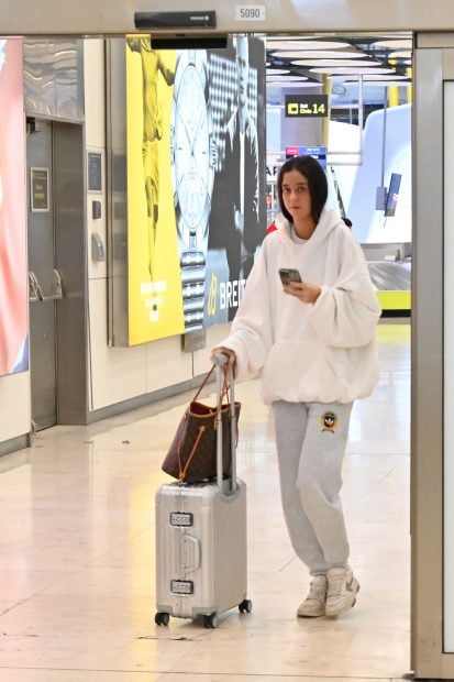 Victoria Federica en el aeropuerto Adolfo Suárez Madrid-Barajas / Gtres