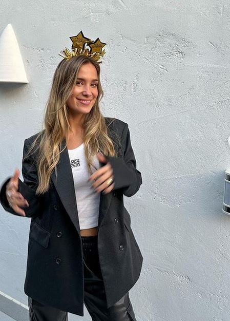 El look de María Pombo que sirve tanto para ir a la oficina como en una cena con tus amigos