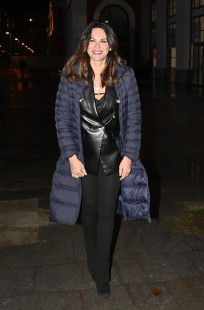 Fabiola Mart&iacute;nez en la cena de Navidad de Antena 3 / Gtres