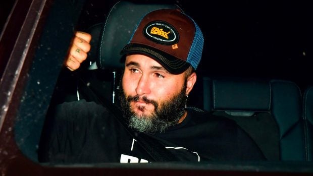 Kiko Rivera fotografiado en el coche / Gtres