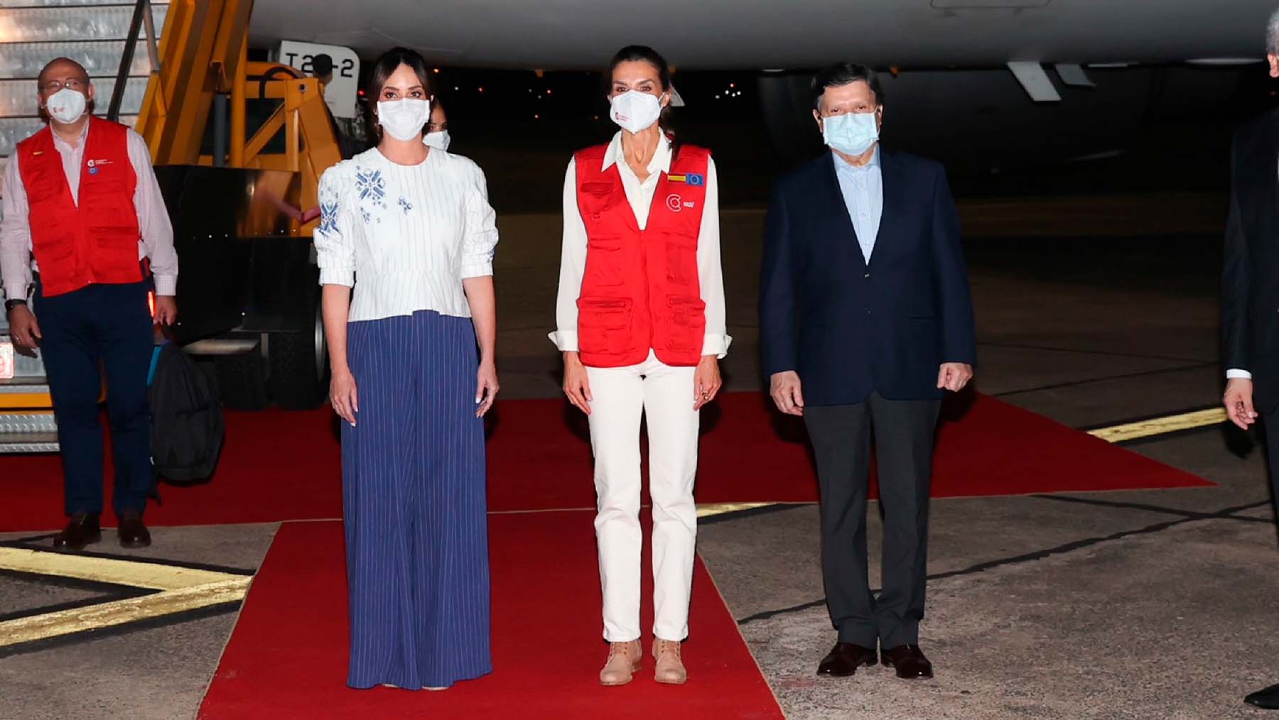 La Reina Letizia en su viaje de cooperaci&oacute;n / Gtres