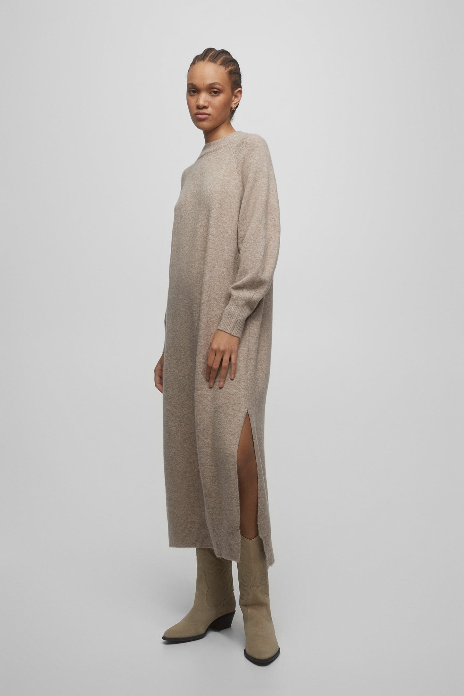 Pull&Bear arrasa con el vestido m&aacute;s calentito e ideal de la temporada