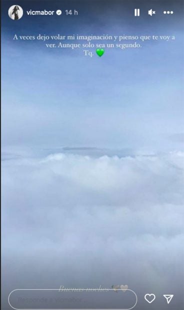 Storie de Victoria Federica / Instagram @vicambor 