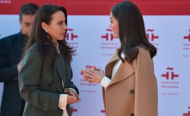 La Reina Letizia durante un acto / Gtres