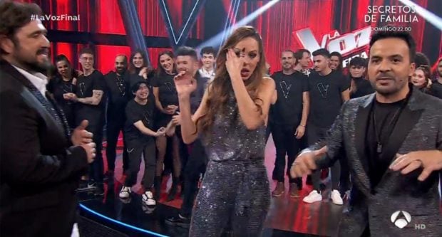 Eva González en 'La Voz' / Antena3