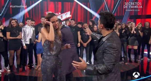 Eva González en 'La Voz' / Antena3