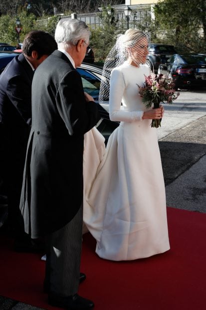 Cristina Reyes en su boda / Gtres