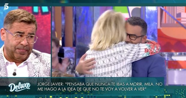 Jorge Javier V&aacute;zquez en el 'Deluxe' / Telecinco