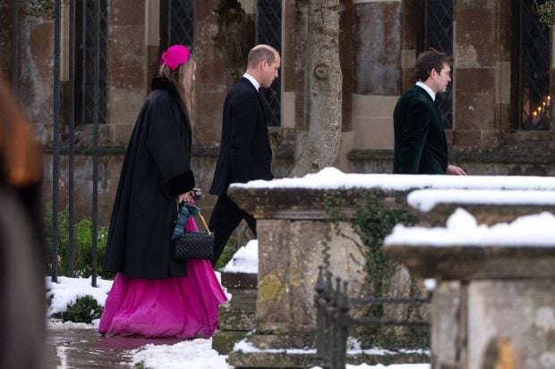El pr&iacute;ncipe Guillermo en la boda de Rose Farquhar / Gtres