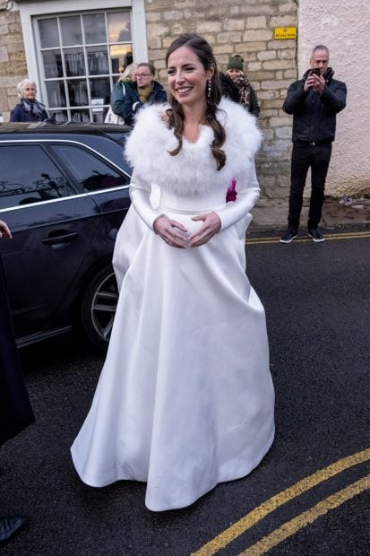 Rose Farquhar en su boda / Gtres