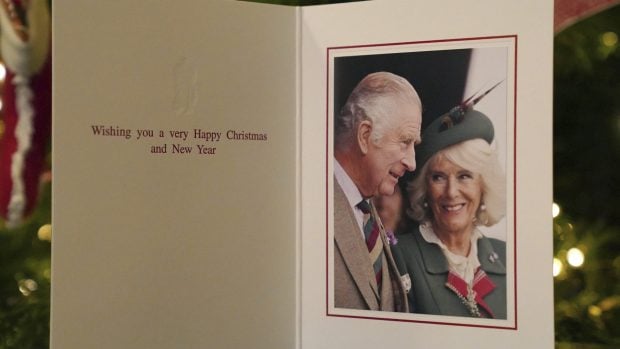 Felicitaci&oacute;n navide&ntilde;a del Rey Carlos III y Camila Parker / Gtres