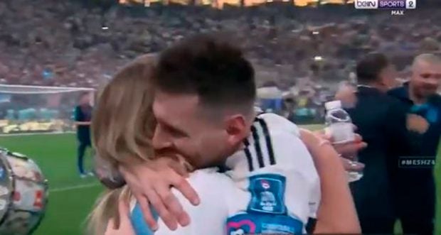 Messi en la final del Mundial. / Cortesía