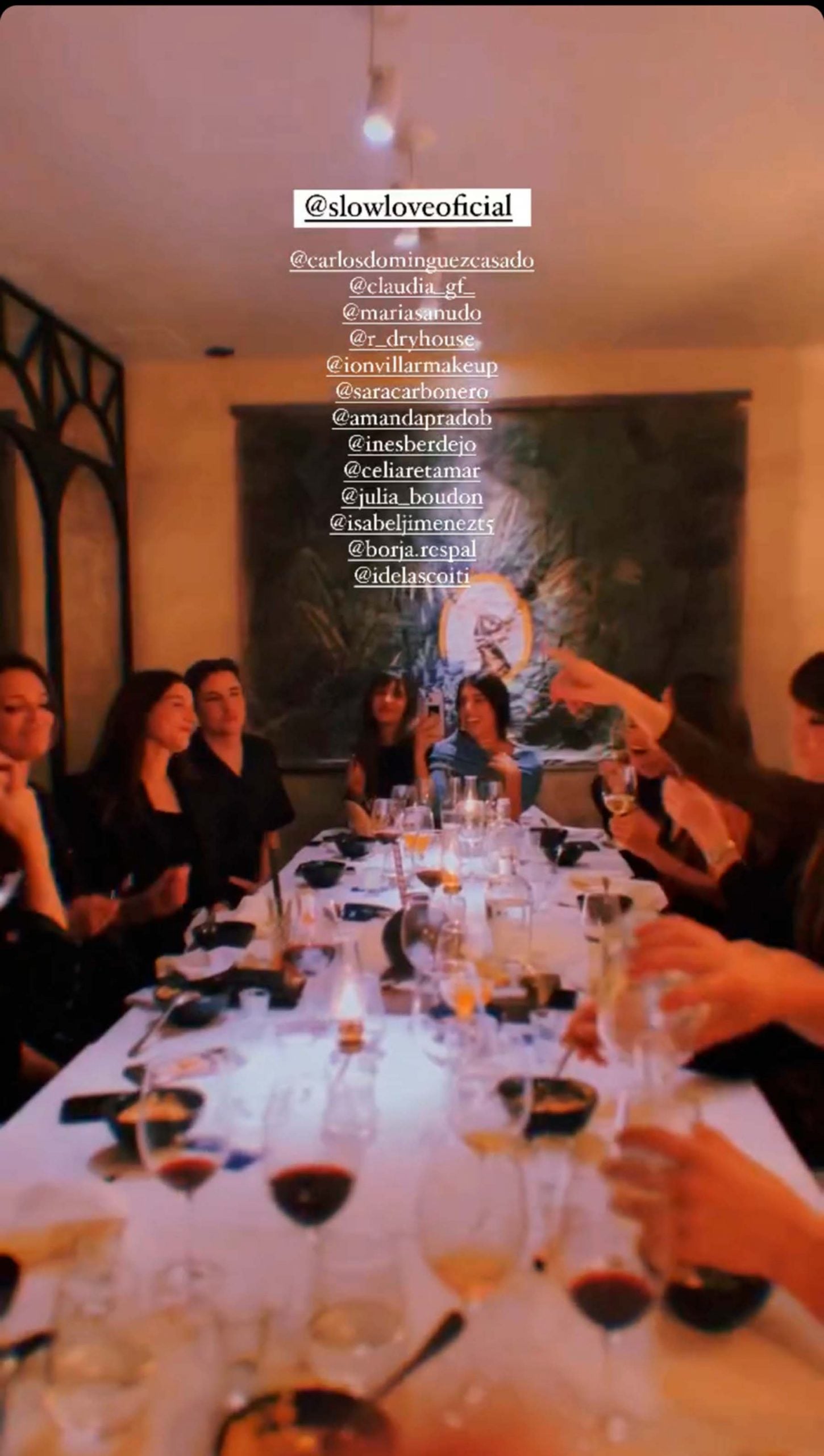 Im&aacute;genes de la fiesta de empresa de Sara Carbonero / Instagram
